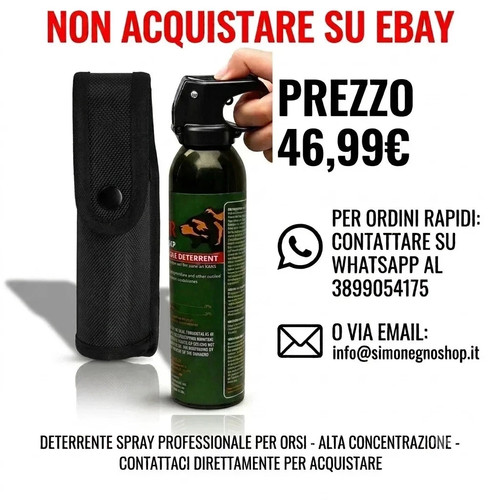 Deterrente contro lupo orso - deterrente, lupo,