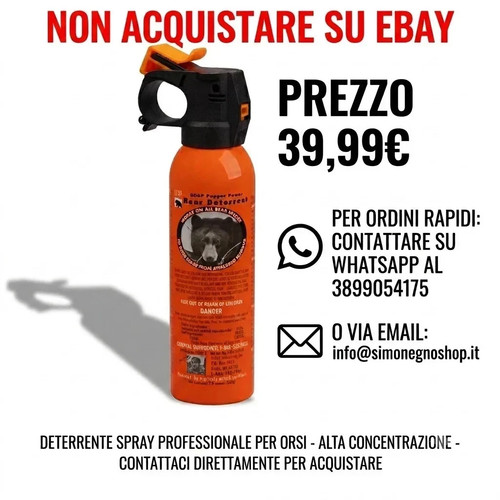 Deterrente contro lupi - ,, orsi