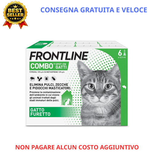 Frontline combo gatti - frontline, x6