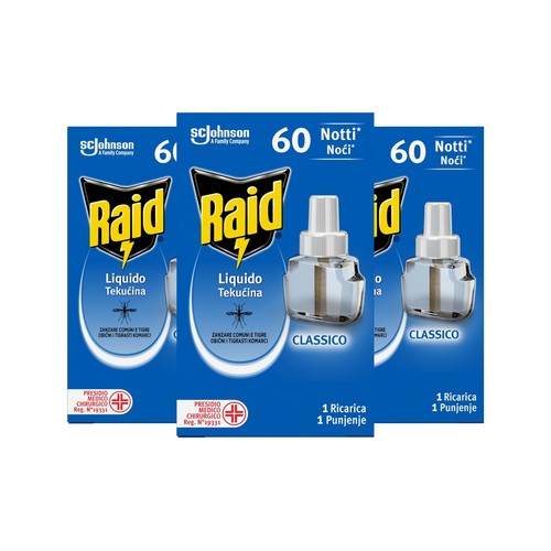 Raid liquido tripla - tripla, ricarica